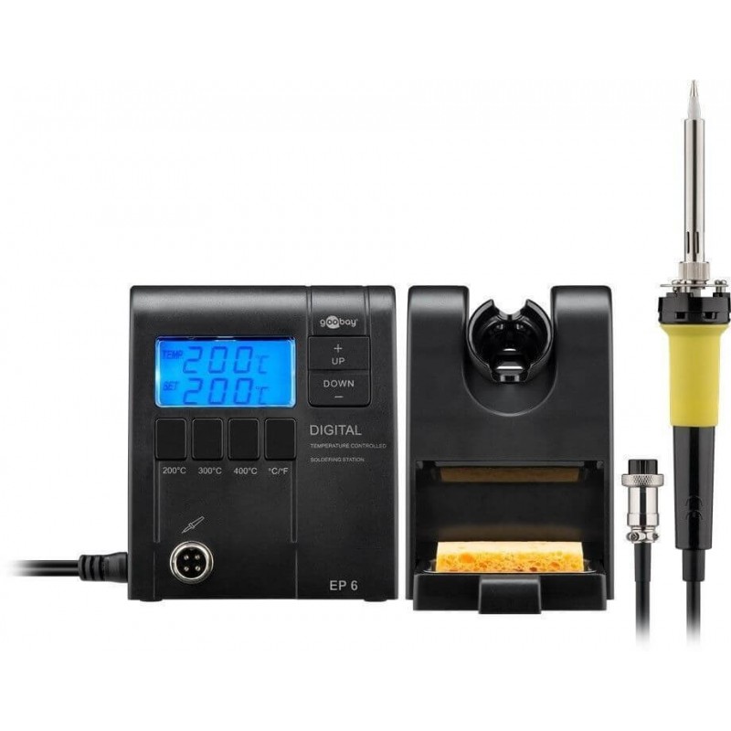 Soldering iron, Digital soldering station with temperature control EP6