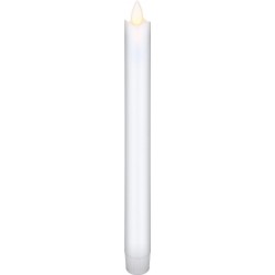 LED real wax rod candles, incl. remote control. 5 Pcs.Set of 5 white real wax LED candles. Beautiful and safe lighting for the home, schools, nursing homes etc. The set consists of 5 white lights and remote control. Unique flame effect that makes it difficult to distinguish from real candles.goobay
