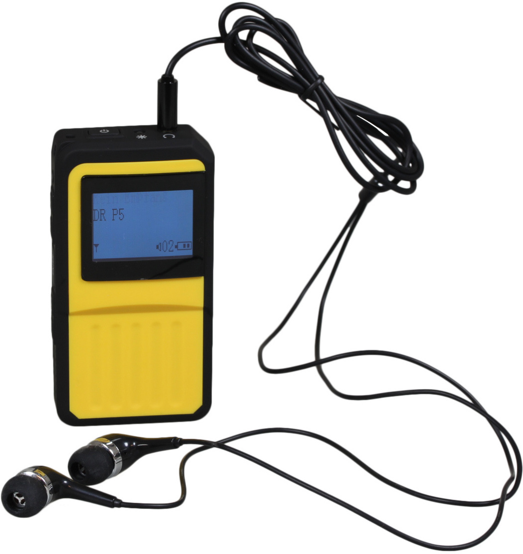 Compact portable DAB+ and FM radio - Clint Pocketradio P1